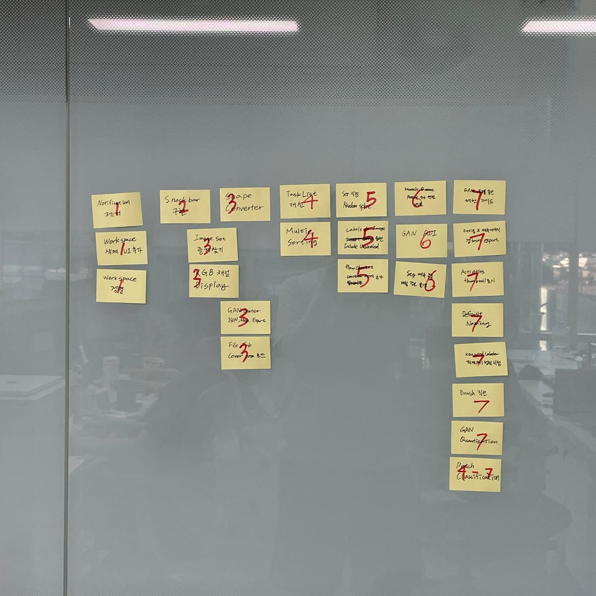 포스트잇으로 시각화하면 훨씬 와닿더라구요!